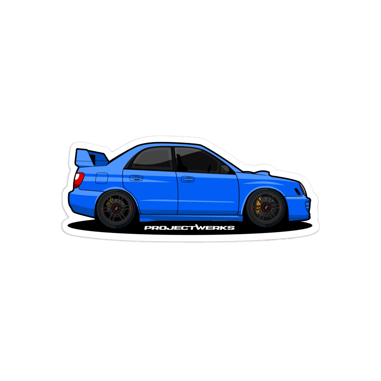 Subaru Bugeye WRX STI Sticker