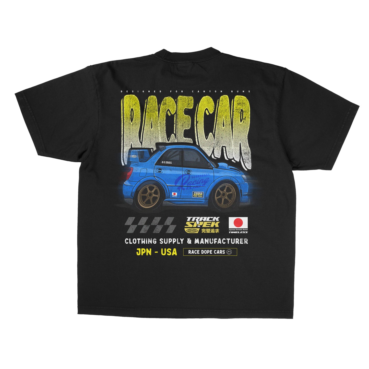 Race Dope Cars Oversized Tee