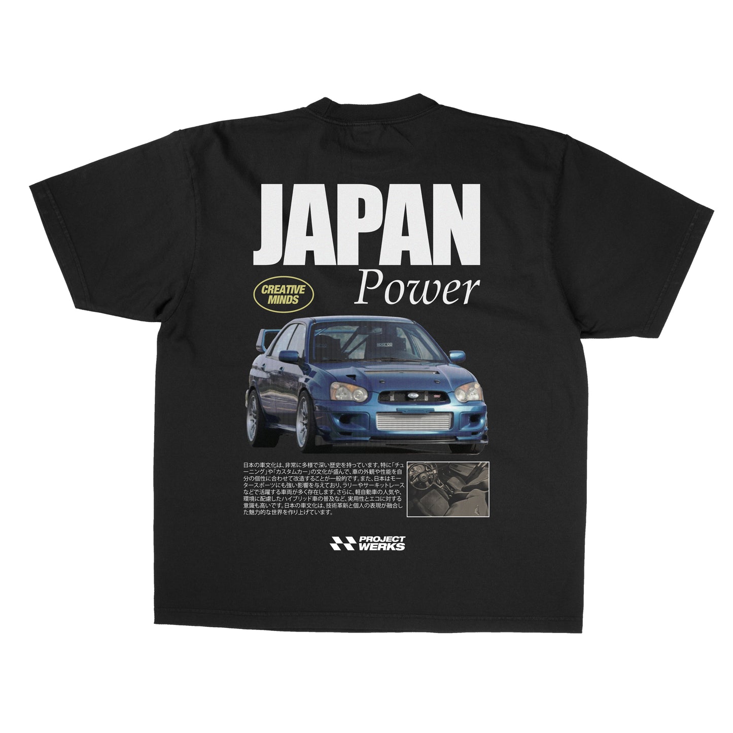Japan Power Oversized Tee
