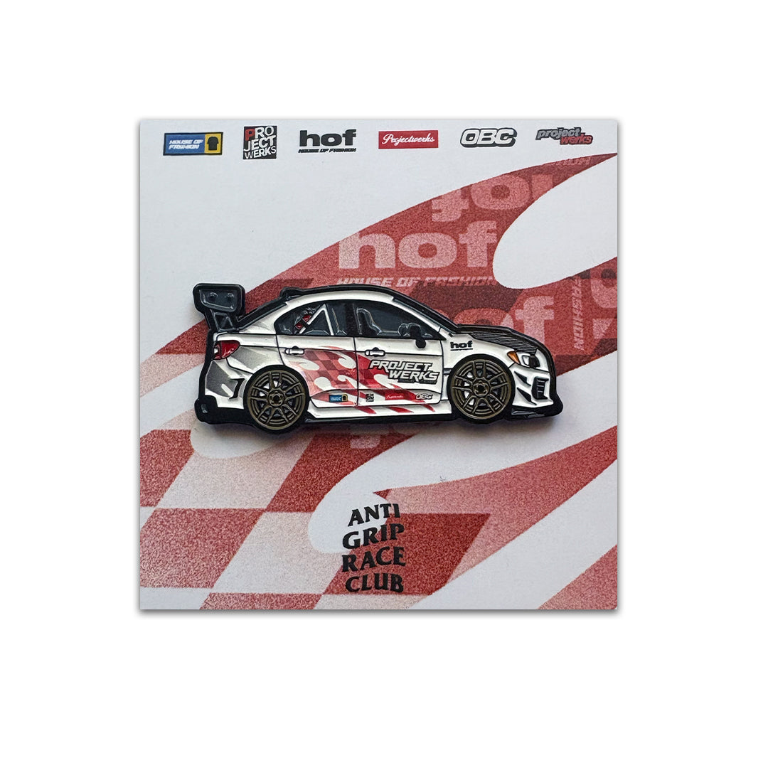 White Time Attack "VA" Pin