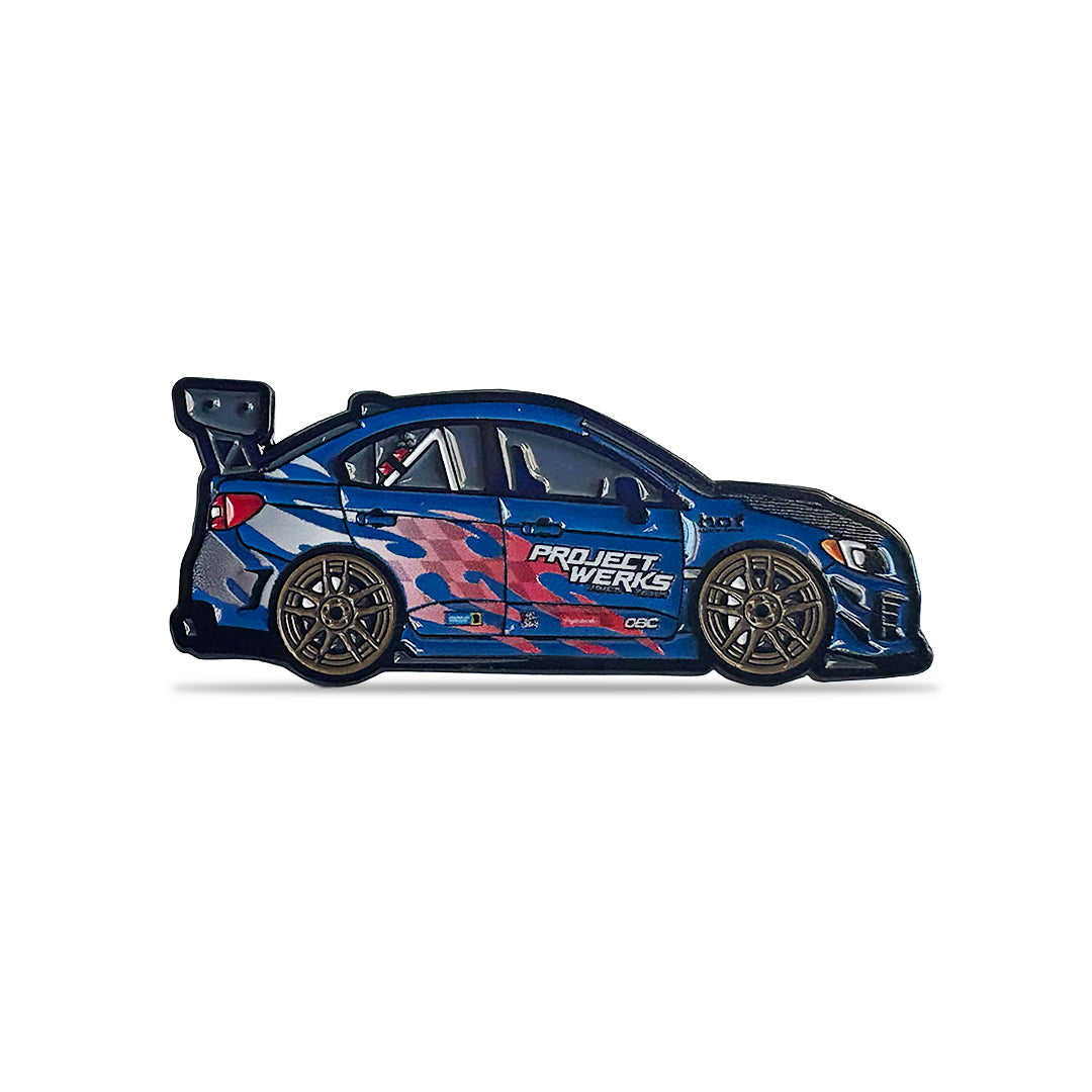Blue Time Attack "VA" Pin