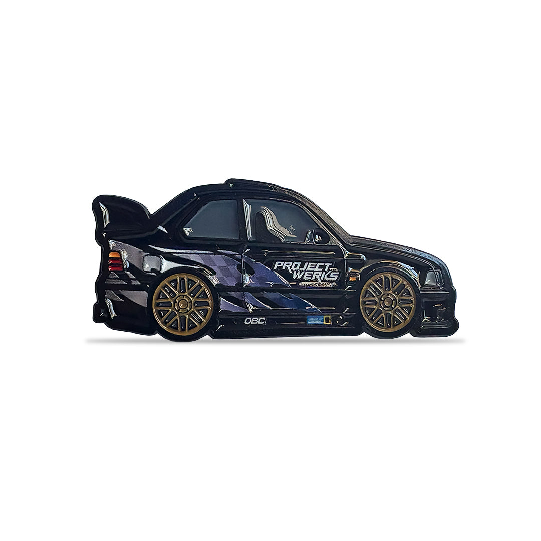 Black Drift Club "E36" Pin