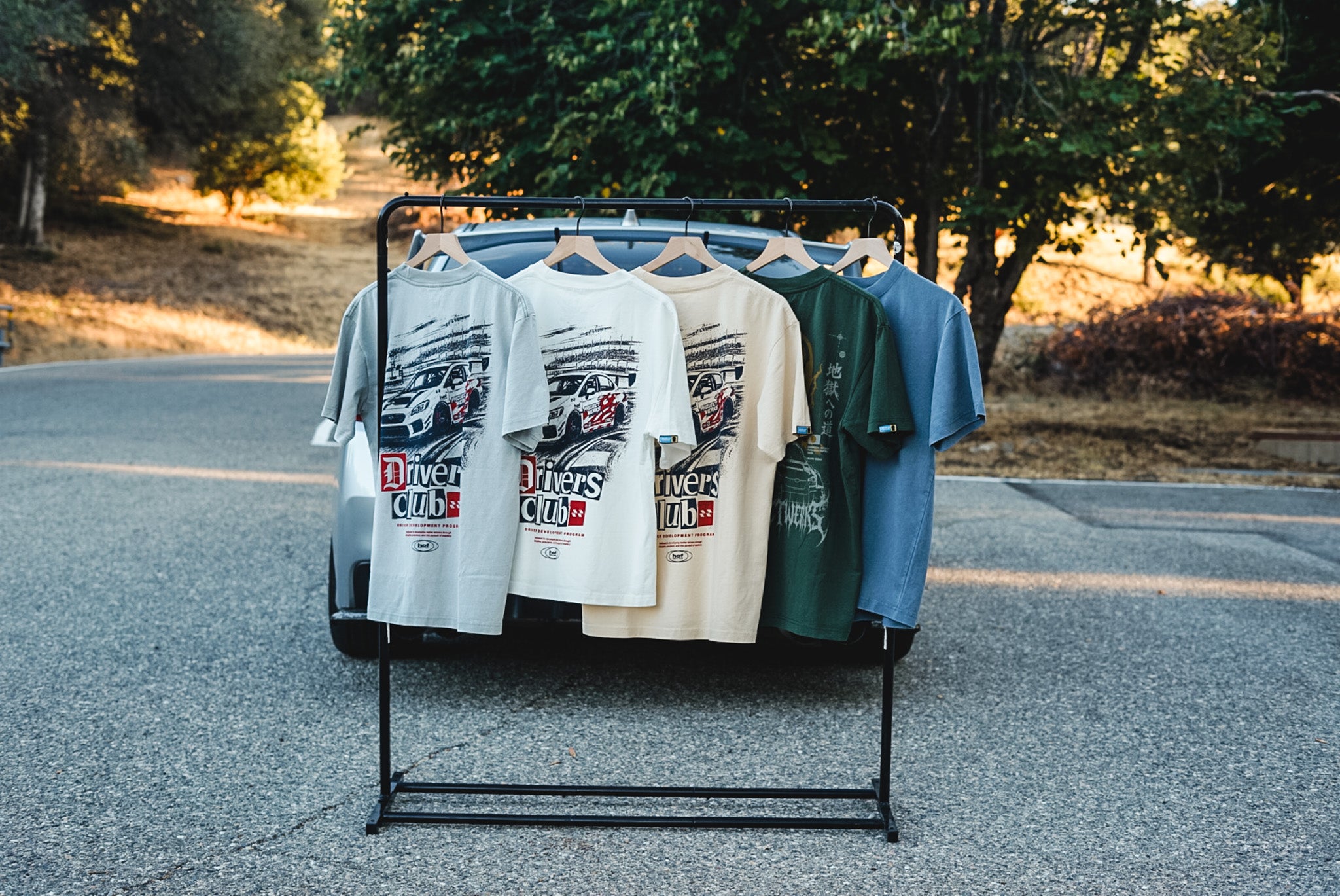 Driver Club Light Grey Boxy Tee