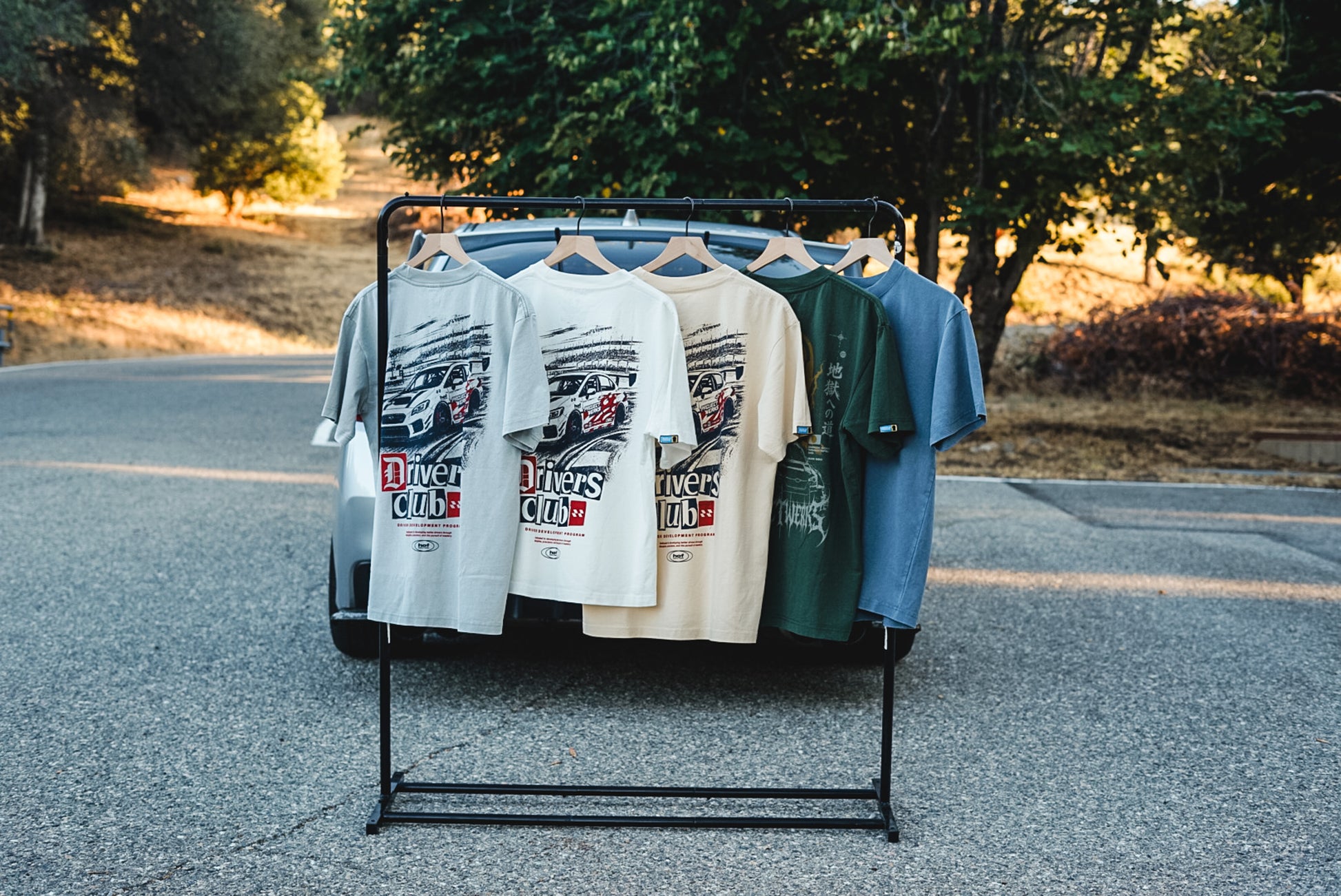 Driver Club Light Grey Boxy Tee