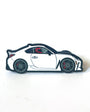 White "BRZ" Pin