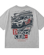 Driver Club Light Grey Boxy Tee