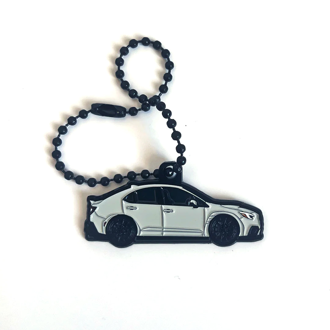 "VB" Silver Interior Chain